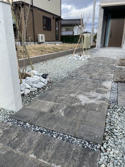 画像1807：伊那市住宅外構工事